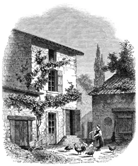 Cluny Prints: Prudhon Birthplace