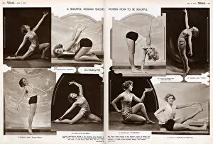 Images Dated 9th October 2018: Prunella Stack demonstrating exercises