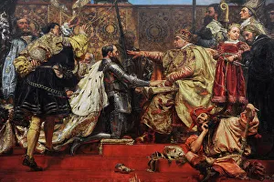 The Prussian Homage, 1882, by Jan Matejko (1838-1893)