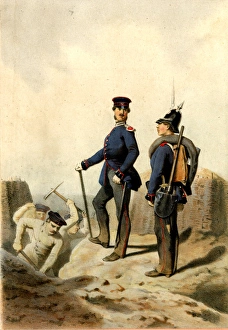 Images Dated 11th August 2017: Prussian military