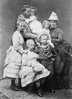 Prussia Gallery: Prussian Royal Family, 1875