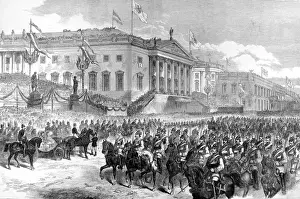 Conclusion Prints: Prussian Victory Parade in Berlin at the end of the Franco-P