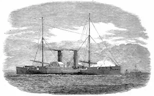 Sailing Ships Collection: The Prussian War-Steamer, Nix, 1851