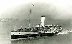 Steamboat Prints: PS Cambria, paddle steamboat