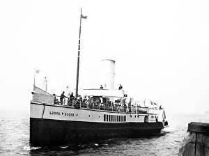 Doone Prints: PS Lorna Doone, Red Funnel Line, Victorian period