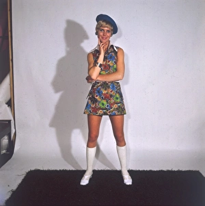 Images Dated 3rd October 2011: Psychadelic Mini Dress