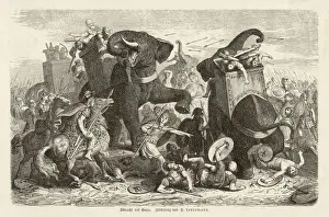 Macedon Prints: Ptolemy of Egypt defeats Demetrius I of Macedon