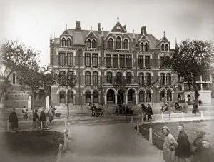 Public building, Shanghai, China, circa 1890