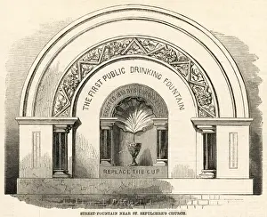 Gurney Prints: Public Drinking Fountain