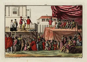 Marc Gallery: Public expulsion of a knight from an Order of Chivalry