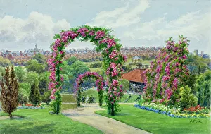 Public gardens in Harrogate, North Yorkshire