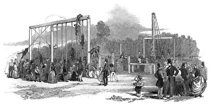 Public Gymnasium on Primrose Hill, London, 1848