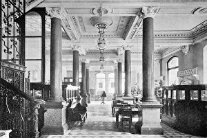 Pillars Collection: The Public Hall at the The Daily Telegraph newspaper