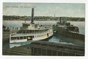 Public Landing, New London, Connecticut, USA