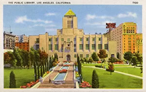 Libraries Gallery: Public Library, Los Angeles, California, USA