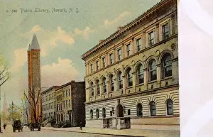 Newark Prints: The Public Library, Newark, New Jersey, USA