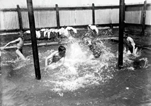 Images Dated 6th February 2012: Public schoolboys at Tidworth Pennings camp