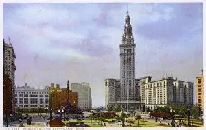Public Square, Cleveland, USA - Terminal Tower