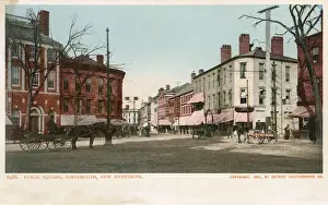 Trough Prints: Public Square, Portsmouth, New Hampshire, USA