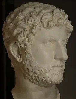 Publio Aelio Hadrian (76-138). Roman Emperor (117-138). Bust