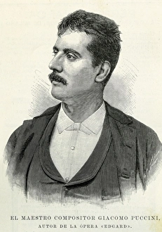 Puccini, Giacomo (1858-1924). Italian composer Puccini, Giacomo (1858-1924). Italian composer