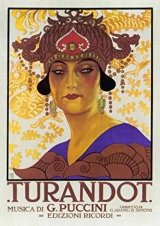Adverts and Posters Collection: Puccini / Turandot