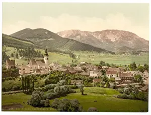 Puchberg, general view, Lower Austria, Austro-Hungary