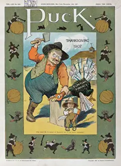 Puck Prints: Puck Thanksgiving 1907