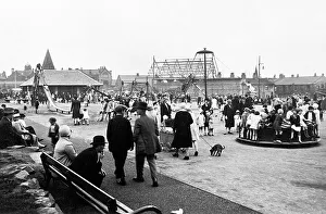 Playground Prints: Pudsey Park probably 1920s