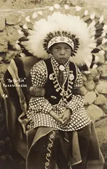Unhappy Prints: Pueblo Indian boy, New Mexico, USA