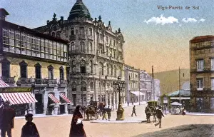 Porta Prints: Puerta del Sol, Vigo, Galicia, Spain