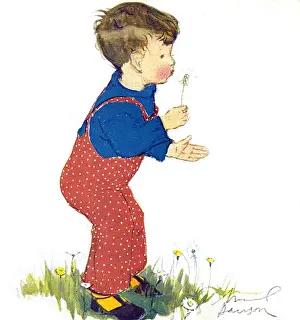 Dandelion Prints: Puff Ball by Muriel Dawson