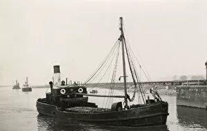 Mast Collection: A Puffer - the Adherance (1914) - Jas. Cooper, Widnes