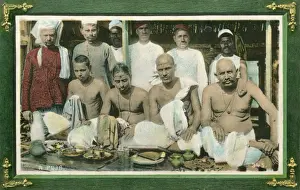 Hindus Prints: Puja Ceremony - India (Hinduism)