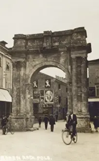 Pula - Croatia - Roman Arch