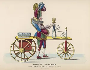 Images Dated 29th November 2016: Pulcinello and velocipede