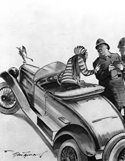 Speeding Prints: Pulled over for speeding