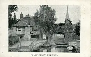 Norwich Prints: Pulls Ferry, Norwich, Norfolk