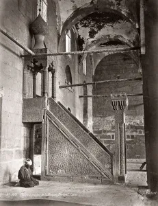 Pulpit Prints: Pulpit in the Barkuk mosque, Cairo, Egypt, c. 1880