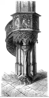 Stuttgart Prints: Pulpit / Stuttgart