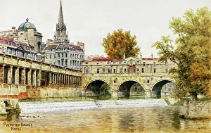 Pulteney Bridge, Bath, Somerset