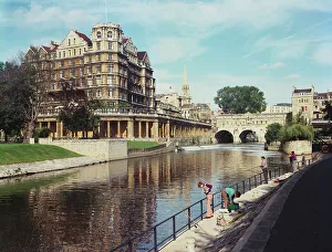 Pulteney Bridge and River Avon, Bath
