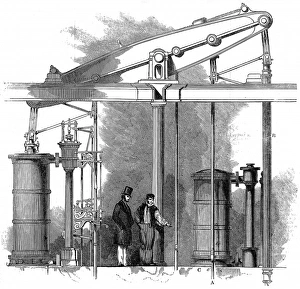 Images Dated 13th November 2004: The Pumping Engine for Trafalgar Square Fountains, London, 1