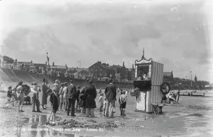 Judy Prints: Punch and Judy Show at the Beach