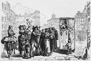 Derived Prints: Punch Judy Italy