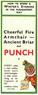 Punch magazine, advertising bookmark