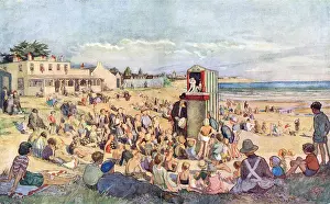 Judy Prints: Punch at the seaside