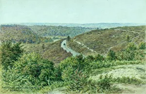 Punchbowl viewed from Gibbet Cross, Hindhead, Surrey