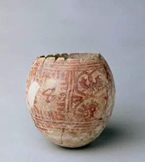 Andalusia Collection: Punic ostrich egg from Villaricos. Dates from the 6th BC