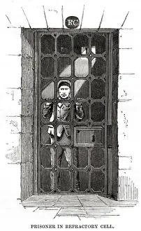 Millbank Prints: Punishment cell, Millbank Prison